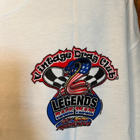 2007 “don the snake, Prudhomme drag racing tribute T-shirt dead stock! 🤳🏁🔥 - Picture 3 of 14